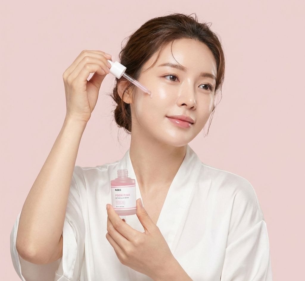 Luna Flux Salmon PDRN Pink Peptide Glow Facial Serum